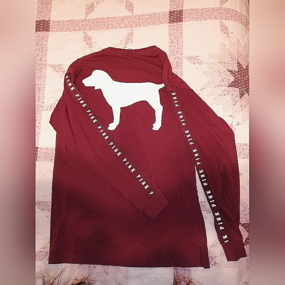 Pink Long Sleeve T-Shirt